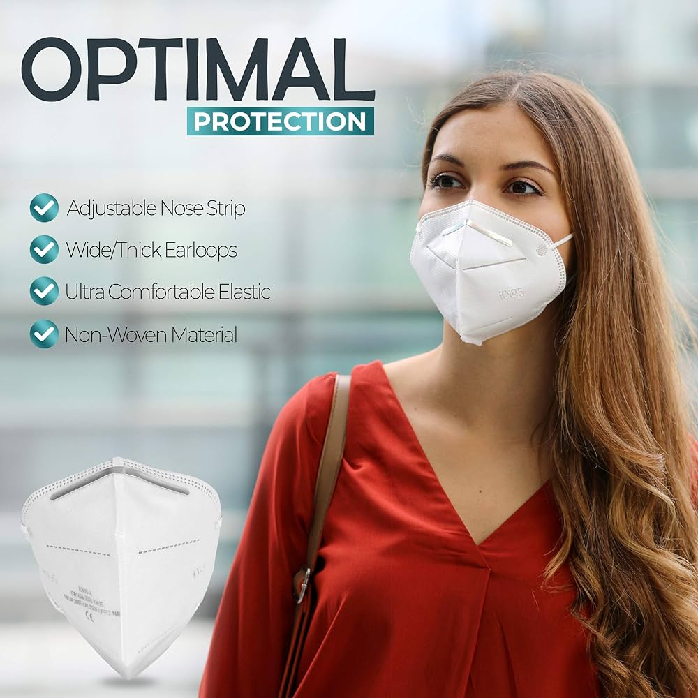 Amazon.com: 10Pcs Disposable KN95 Face Mask by Ryeziiio